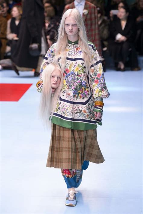 sfilata gucci ai 2018|MFW: Gucci AI 2018 .